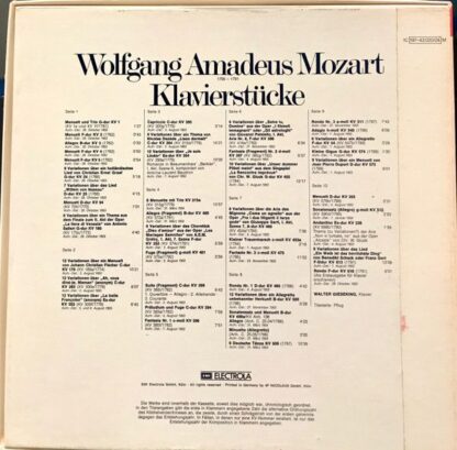 His Master's Voice 1C 197-43 020/24 M - Klavierstücke - Image 2