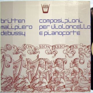 ARION ARN 411 STEREO - Composizioni Per Violoncello E Pianoforte