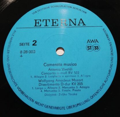 Eterna 8 28 003 - Camerata Musica - Image 4