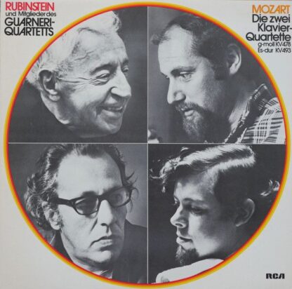 RCA Red Seal RL 12676 - Die Zwei Klavier-Quartette G-Moll, Kv 47