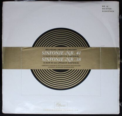 Europäischer Phonoklub 1131 - Sinfonie Nr. 41 / Sinfonie Nr. 38