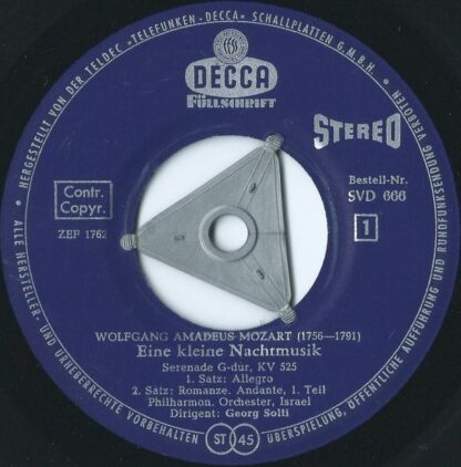 DECCA SVD 666 - Eine Kleine Nachtmusik - Image 3