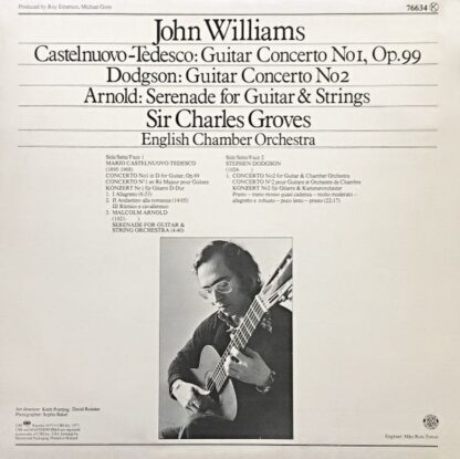 Columbia Masterworks 76634 - John Williams Castelnuovo-Tedesco/D - Image 2