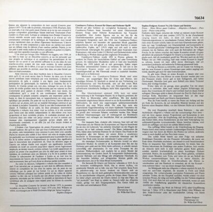 Columbia Masterworks 76634 - John Williams Castelnuovo-Tedesco/D - Image 4