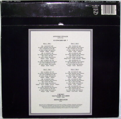 Philips 411350-1 - 12 Concerti Op. 7 I Musici - Image 2