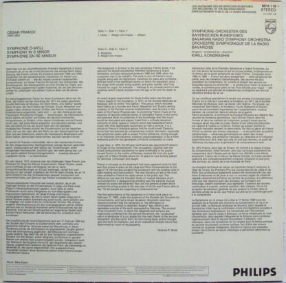 Philips 6514 119 - Symphonie D-moll - Image 2