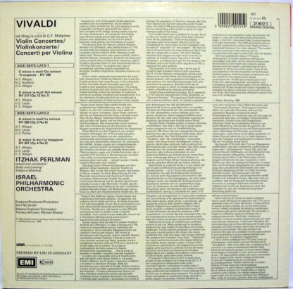 His Master's Voice Digital 27 0012 1 - Violin Concertos = Violin - Image 2