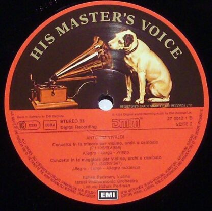 His Master's Voice Digital 27 0012 1 - Violin Concertos = Violin - Image 3