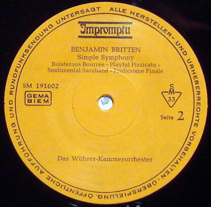 Impromptu SM 191602 - Divertimento / Simple Symphony - Image 3