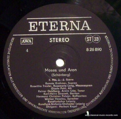 Eterna 8 26 889-890 - Moses Und Aron - Image 4