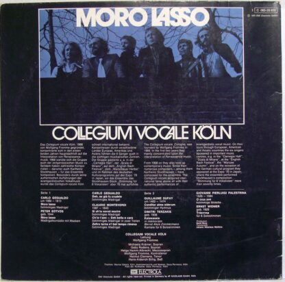 EMI Electrola C 065-28 830 - Moro Lasso - Image 2
