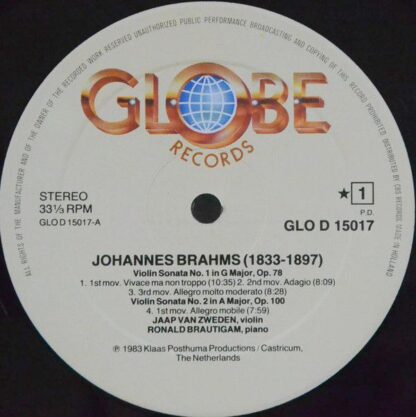 Globe D 15017 - The Violin Sonatas - Image 3