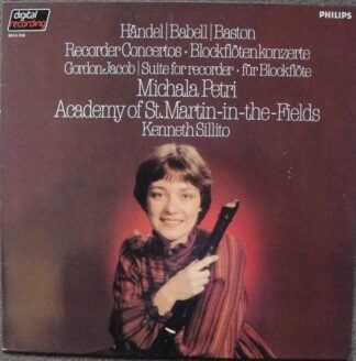Philips 6514 310 - Recorder Concertos, Suite For Recorder