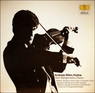 Deutsche Grammophon 642 103 - Andreas Röhn, Violine: Händel • Br