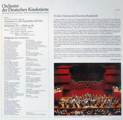 Not On Label B-3542 - Ouvertüre Zu "Die Zauberflöte" / Symphonie - Image 2