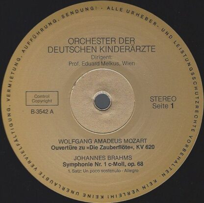 Not On Label B-3542 - Ouvertüre Zu "Die Zauberflöte" / Symphonie - Image 3