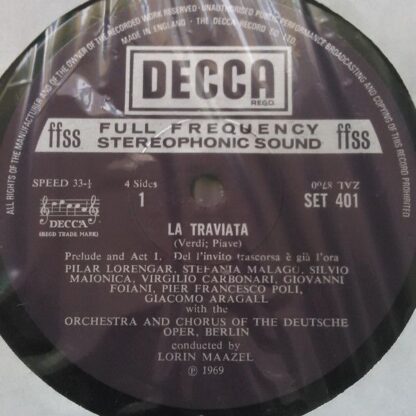 DECCA SET 401-2 - La Traviata - Image 3