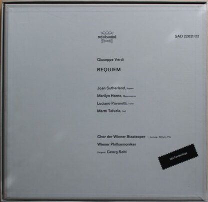 DECCA SAD 22021/22 - Requiem - Image 2