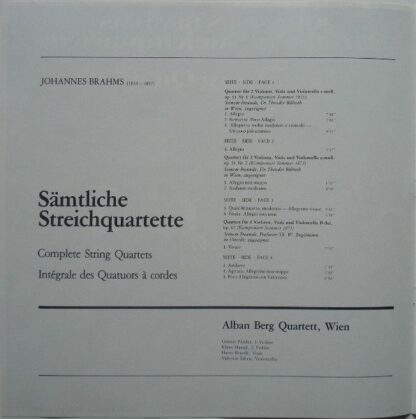 Telefunken 6.35447 EK - Sämtliche Streichquartette - Complete St - Image 4