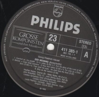 Philips 411 385-1 - Grosse Komponisten Und Ihre Musik 23: Händel - Image 2