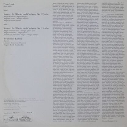Eterna 8 26 276 - Konzert Für Klavier Und Orchester Nr. 1 Es-Dur - Image 3