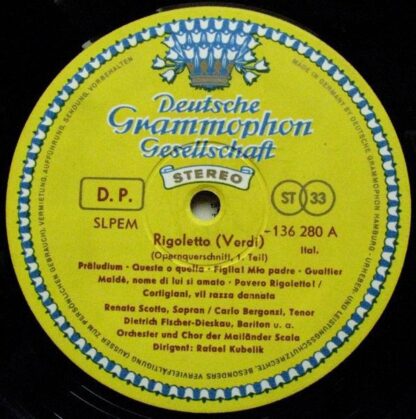 Deutsche Grammophon 136 280 SLPEM - Rigoletto - Image 3