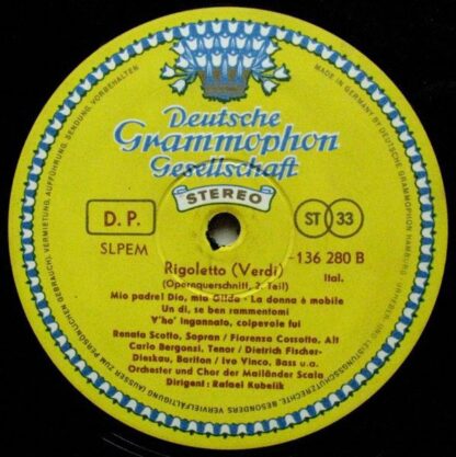 Deutsche Grammophon 136 280 SLPEM - Rigoletto - Image 4