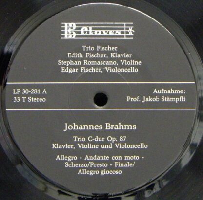 Claves LP 30-281 - Trio Fischer - Image 4