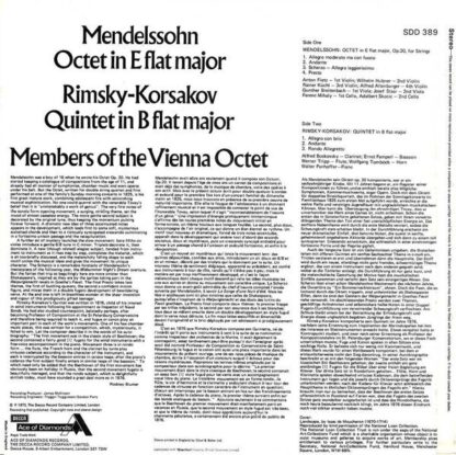 Ace Of Diamonds SDD 389 - Octet / Quintet - Image 2