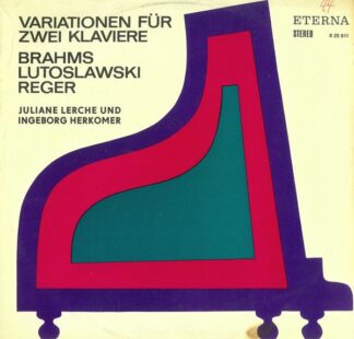 Eterna 8 25 811 - Variationen Für Zwei Klaviere
