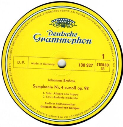 Deutsche Grammophon 138 927 SLPM - Symphonie Nr. 4 - Image 3