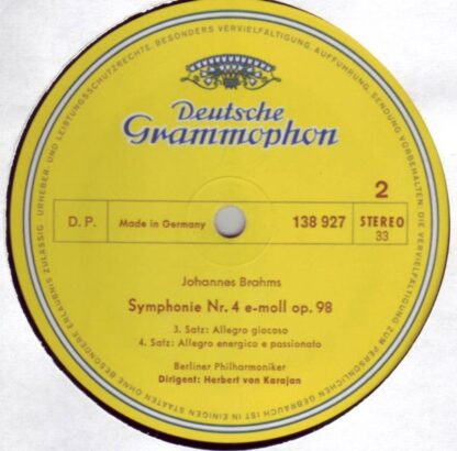 Deutsche Grammophon 138 927 SLPM - Symphonie Nr. 4 - Image 4