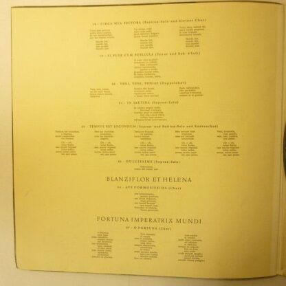 Columbia 33WCX509 - Carmina Burana - Image 7