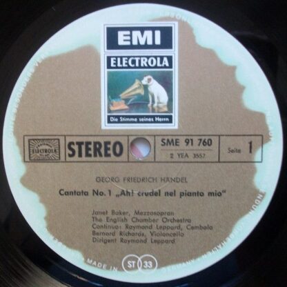 EMI Electrola SME 91 760 - Cantata No.1 / Cantata No.13 - Image 3