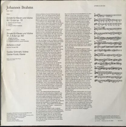 ETERNA Edition 8 26 320 - Sonate für Klavier und Violine Nr.1, G - Image 3