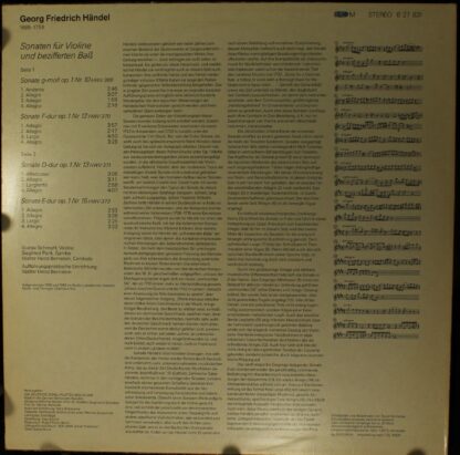 Eterna 8 27 831 - Violinsonaten - Image 2