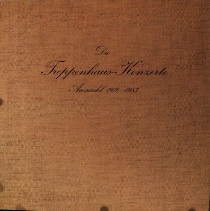 Not On Label TK0906-83/0806-83 - Die Treppenhaus-Konzerte, Auswa