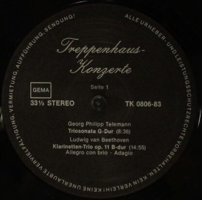 Not On Label TK0906-83/0806-83 - Die Treppenhaus-Konzerte, Auswa - Image 7