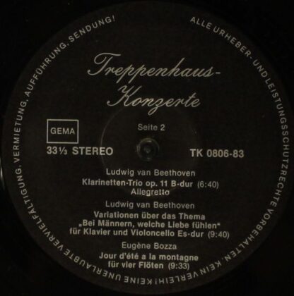 Not On Label TK0906-83/0806-83 - Die Treppenhaus-Konzerte, Auswa - Image 8