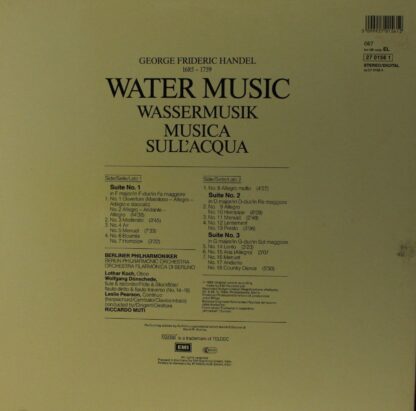 His Master's Voice 067 27 0156 1 - Wassermusik / Water Music - Image 2