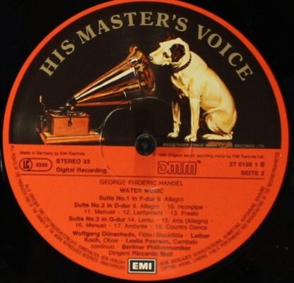 His Master's Voice 067 27 0156 1 - Wassermusik / Water Music - Image 6