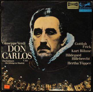 Eurodisc 12 431 - Don Carlos (Das Kabinett Des Königs Zu Madrid
