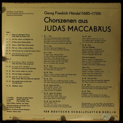 Eterna 8 20 822 - Chorszenen Aus Judas Maccabäus - Image 2