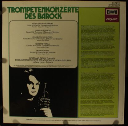 Europa Exquisit ex 1214 - Trompeten-Konzerte Des Barock - Image 2
