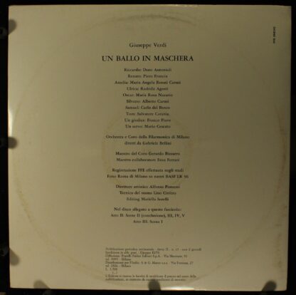 Fratelli Fabbri Editori FFE 268243 - Un Ballo In Maschera 3 - Image 2