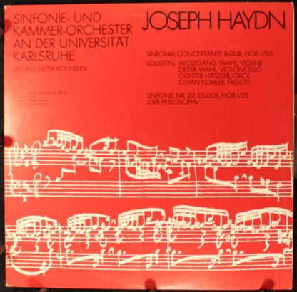 Not On Label F 668.222 - Sinfonia Concertante B-Dur, HOB I/105