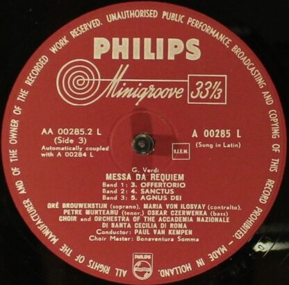 Philips A 00284/285 - Requiem - Image 6