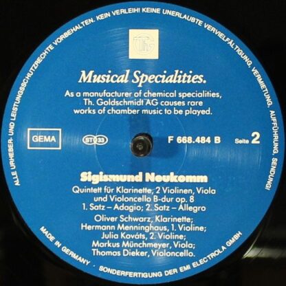 Th. Goldschmidt AG F 666.484 - Musikalische Spezialitäten - Image 6