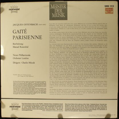 DECCA SMD 1112 - Gaité Parisienne - Image 2