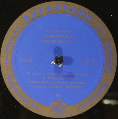 Supraphon LPV 56 - Symphony No. 2 In D Major, Op. 73 - Image 4